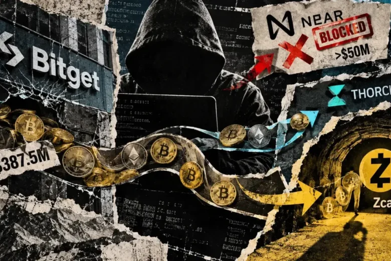 Bitget’s hackers turn to Zcash after $50 million laundering route gets blocked