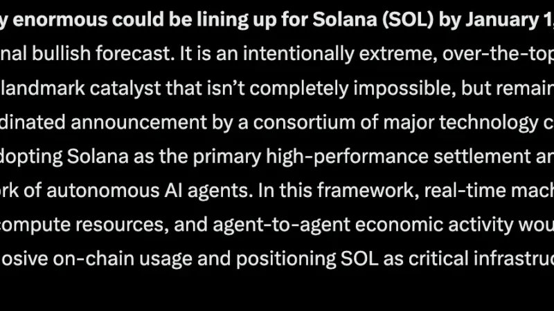 Claude AI Predicts Something Big Could be on the Way for Solana