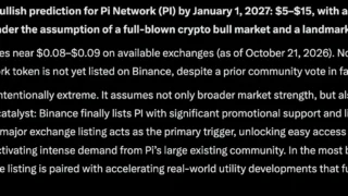 Meta AI Predicts Wild PI Network Binance Price for 2027